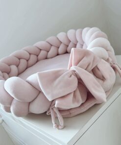 Alternative view of Velvety SoftPink Babynestje