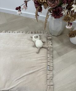 Alternative view of Velvety Beige Speelmat Vierkant