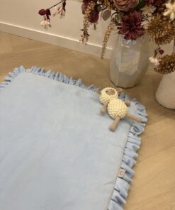 Alternative view of Velvety BabyBlauw Speelmat Vierkant