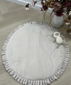 Alternative view of Velvety Ivory Speelmat Rond