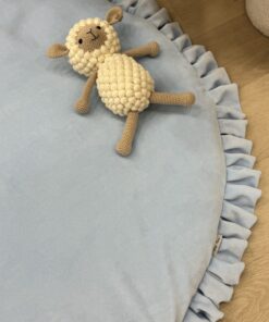 Alternative view of Velvety BabyBlauw Speelmat Rond