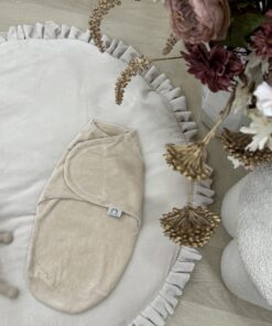 Velvety Beige Inbakerdoek