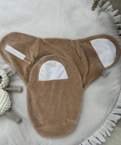 Alternative view of Velvety DarkBeige Inbakerdoek