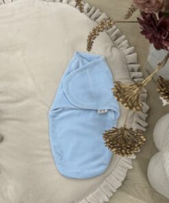 Velvety BabyBlauw Inbakerdoek