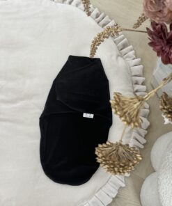 Velvety Black Inbakerdoek