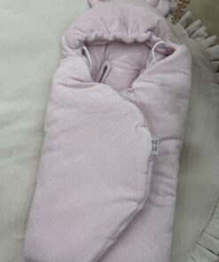 Alternative view of Velvety SoftPink Voetenzak/Wikkeldeken