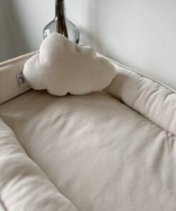 Alternative view of Velvety Ivory Bohemian Cloud Babynestje