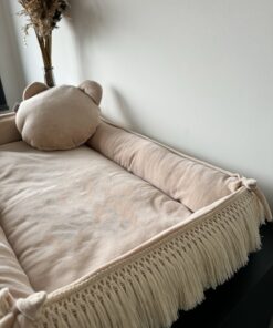 Alternative view of Velvety Beige Bohemian Bear babynestje