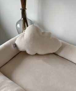 Velvety Ivory Cloud Kussen
