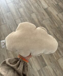 Alternative view of Velvety Beige Cloud Kussen