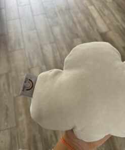 Alternative view of Velvety Ivory Cloud Kussen