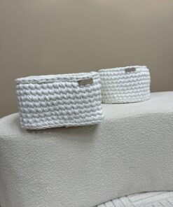 Handgemaakte Commodemand Vierkant Cream