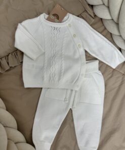 2-delige set Cream Unisex