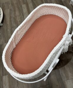 Hoeslaken Coral Katoen mozesmand/verschoonmand