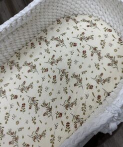 Alternative view of Hoeslaken FlowerChestnut Katoen mozesmand/verschoonmand