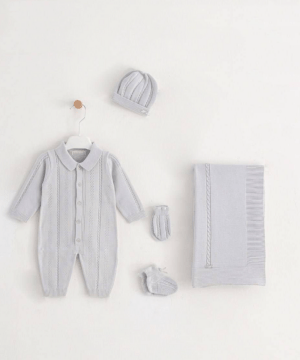 Complete Newbornset 5-delig Imperial Stone