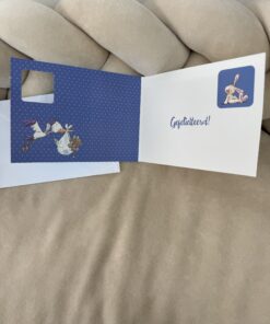 Alternative view of Wenskaart Hoera Een Jongen