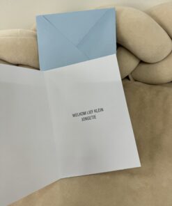 Alternative view of Wenskaart folie Oh Baby