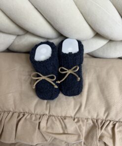 Alternative view of Gebreide Slofjes NavyBlue