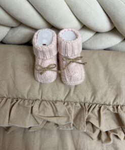 Alternative view of Gebreide Slofjes Roze