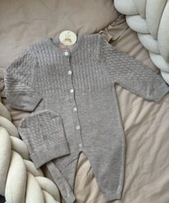 Boxpakje 2-delig unisex Taupe