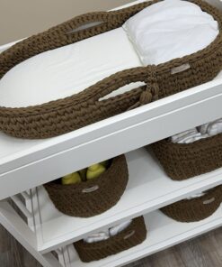 Alternative view of Complete Commode Set 5-Delig Cotton Brown #16