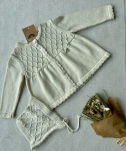 2-delige Set Unique Cream Parel