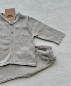 Alternative view of Gebreide set 2-delig Comfort Mink