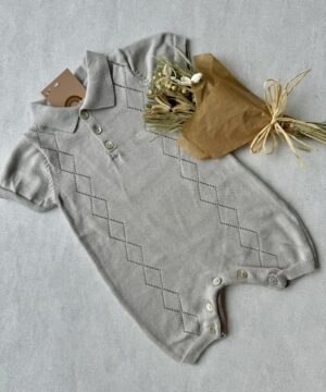 Gebreid Boxpakje Short Mink