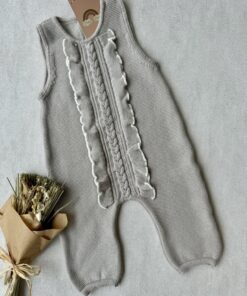 Ruffled Jumpsuit Mink