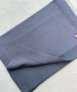 Gebreide wiegdeken SpaceBlue