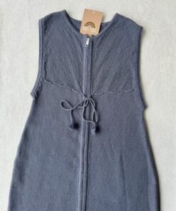 Premium Slaapzak SpaceBlue Pompon Unisex