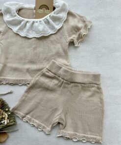 Alternative view of Gebreide 3-delige Set Beige Dinky