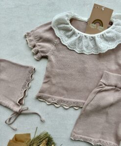 Alternative view of Gebreide 3-delige Set RoseMary Dinky