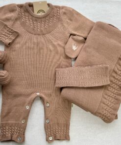 Complete Newbornset ChestNut 5-delig