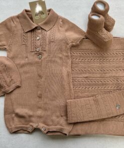 Complete Newbornset ChestNut Cloud 5-delig