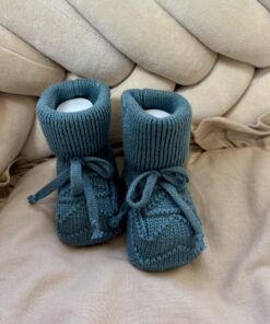 Alternative view of Gebreide Booties AppleGreen