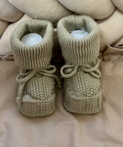 Alternative view of Gebreide Booties Sage