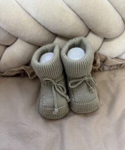 Alternative view of Gebreide Booties Sage Dot Unisex