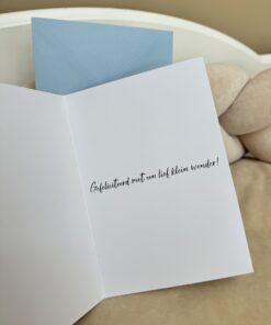 Alternative view of Wenskaart Een Wonder