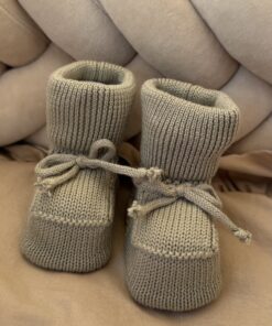 Alternative view of Gebreide Booties Sage Unisex