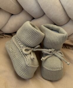 Gebreide Booties Sage Unisex