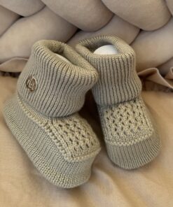 Gebreide Booties Sage Unisex