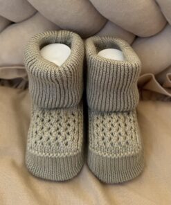 Alternative view of Gebreide Booties Sage Unisex