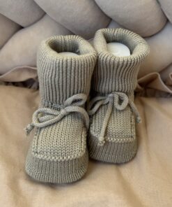 Alternative view of Gebreide Booties Sage Unisex