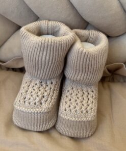 Alternative view of Gebreide Booties Beige Unisex