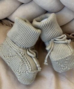 Gebreide Booties Sage Unisex