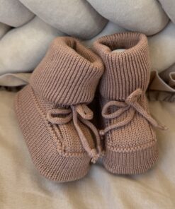 Gebreide Booties ChestNut Unisex
