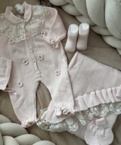 Alternative view of 5-delige Complete newbornset DiamondBloom Roze
