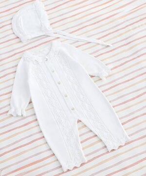 2-delige Set Ruffled Majestic Cream
